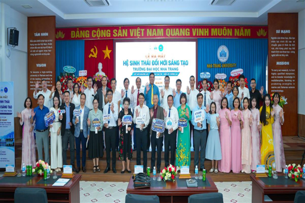 Trường Đại học Nha Trang ra mắt Hệ sinh thái Đổi mới sáng tạo, kết nối nguồn lực thúc đẩy khởi nghiệp và chuyển giao công nghệ