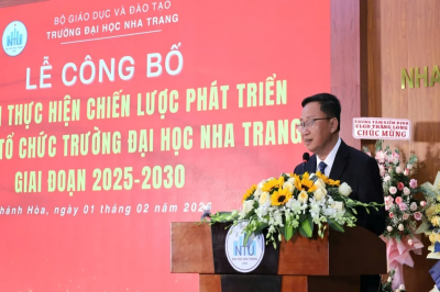 Trường Đại học Nha Trang phấn đấu đến năm 2030 trở thành đại học vùng