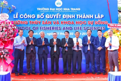 Trường Thủy sản và khoa học sự sống: Đổi mới sáng tạo vì biển Việt Nam